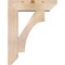 Ekena Millwork Westlake Slat Smooth Bracket w/ Offset Brace, Douglas Fir, 7 1/2"W x 26"D x 34"H BKT0806X26X34WTL06SDF - alternate 4